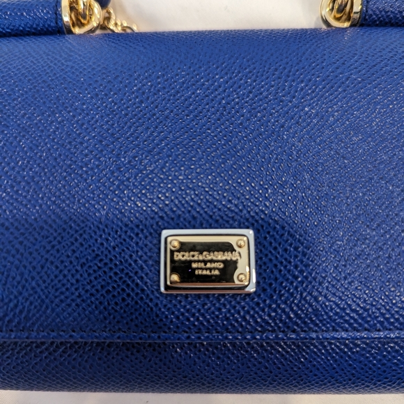 Dolce and Gabbana Phone Wallet Purse Blue - Picture 3 of 6
